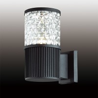 2689 / 1W Настенный уличный светильник с защитой от  влаги Odeon Light Pilar В220 / Ш120 / Г180 1х60W E27
