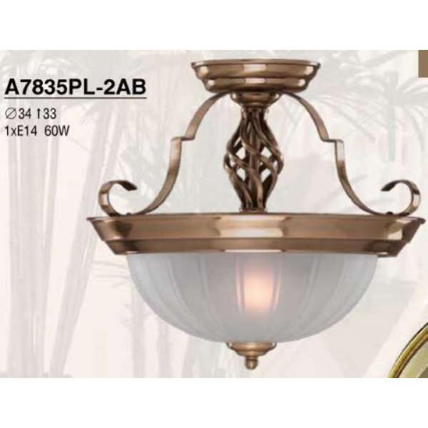 Люстра для гостинной HAL, Arte-lamp, Италия, D340, B330, 1Х Е14, 60W